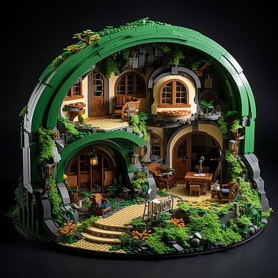 Building Middle Earth: A Step-by-Step Guide on Constructing a Lego Hobbit Home