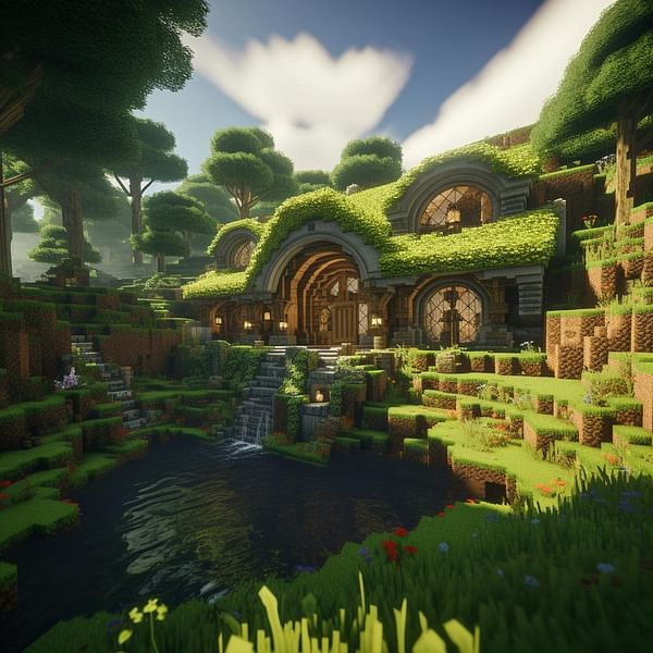 Minecraft Meets Middle-Earth: Step-by-Step Guide to Building Your Own Hobbit House