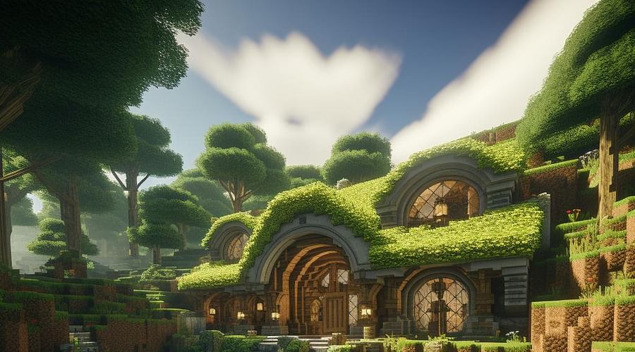 Minecraft Meets Middle-Earth: Step-by-Step Guide to Building Your Own Hobbit House