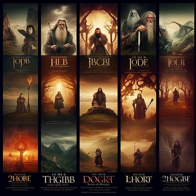 lord of the rings and the hobbit release order