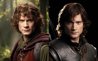 Are the actors for the Lord of the Rings trilogy the same as the ones for the Hobbit trilogy?