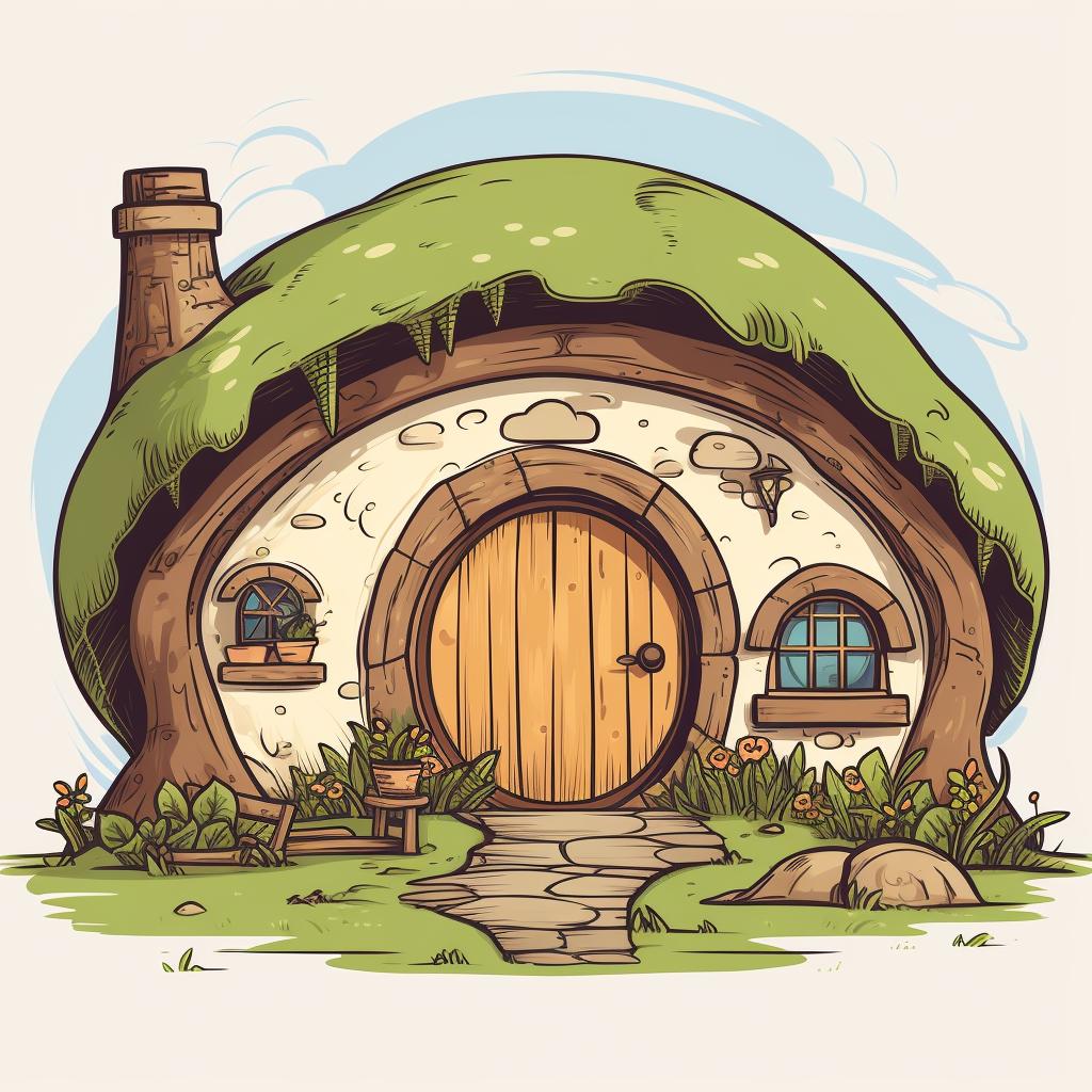 A sketch of a hobbit house design