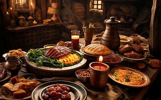 What are some intriguing details about hobbit meal times?