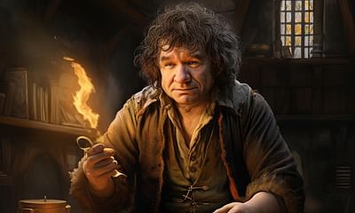 What drives Bilbo's actions in Chapter 16 of The Hobbit?