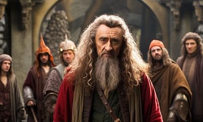 What is the experience of a tall actor playing a Hobbit when the others are shorter?