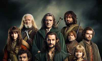 Which actors from the Lord of the Rings movies also appeared in the Hobbit movies?