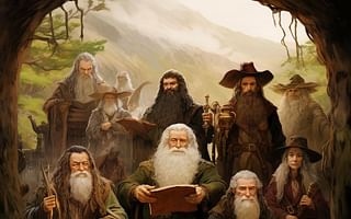 Who are the main characters in 'The Hobbit'?