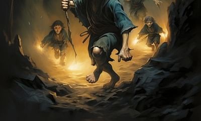 Why did Gollum guide Frodo to Mordor instead of directly taking the ring?