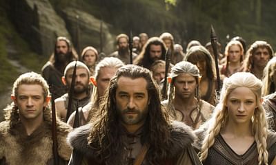 Why did the film The Hobbit feature so many dwarfs and other races?